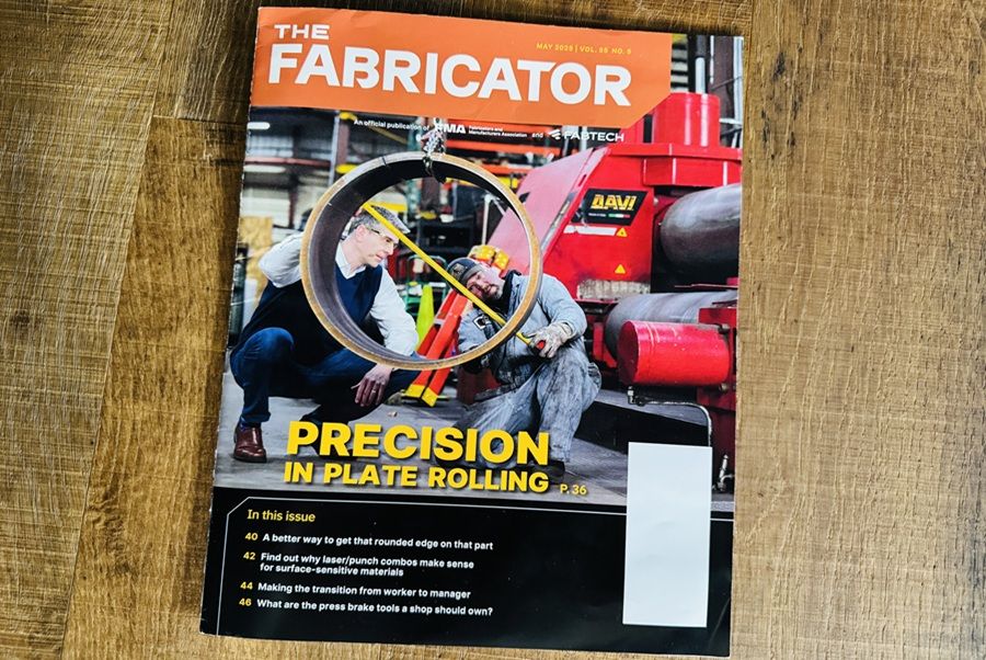 Albina Featured in The Fabricator Magazine!